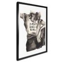 Póster Verbaan - Lucha como una chica