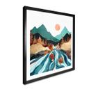 Plakat Bjergland flod - SpaceFrog Designs