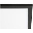 Deckenleuchte Constantin, schwarz, 39,5 x 39,5 cm, LED Panel, Neutralweiß