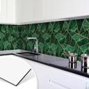 Keukenachterwand Fredriksson Dark Green Emeralds