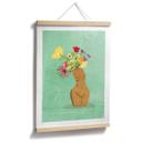 Plakat Blomstrende kvindelighed - Oltmanns