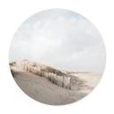 Póster Paisaje de dunas en el Mar del Norte - Annie - Redondo