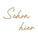 3D lettering Beautiful here - MDF naturaleza