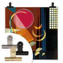 Póster Kandinsky - Nítido y tranquilo