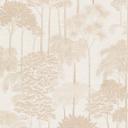 Ikke-vævet tapet skovtræer palmer beige creme tapet tapet naturlandskab 