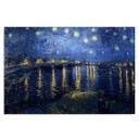 Canvasbillede, Vincent van Gogh - Stjernenat over Rhone