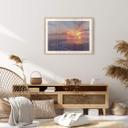Póster aerroscape - Atardecer en el mar