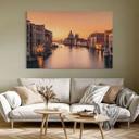 Lienzo Puesta de sol en Venecia - Zhang
