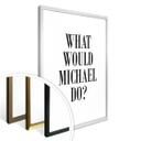 Póster - ¿Qué haría Michael?