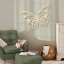 Arte en madera de álamo - Mariposa