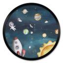 Póster Aventuras espaciales con astronautas - Oliver Robins - Redondo