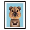 Plakat Braun - Quokka