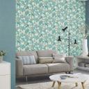 Rasch Kalahari Papier peint intissé à motif turquoise
