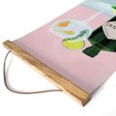 Tekstil plakat Gin og tonic-cocktail - Lizde