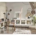 Livingwalls papier peint photo ARTist Drawn Leaves avec illustrations beige, marron, crème