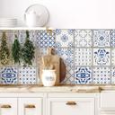 Azulejos Adhesivos Azulejos escandinavos - lote de 12