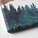 Lienzo SpaceFrog Designs - Amanecer en el lago