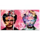 3-delt lærredstryk, Frida Kahlo