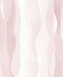 Ikke-vævet tapet i pink med abstrakt stribe i grafisk moderne look 