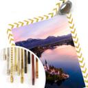 Póster Colombo - Lago Bled en Eslovenia