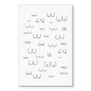 Billede Line Art - Kvindelighedens mangfoldighed - Kerr-Dineen – print på aluminium (Alu-Dibond)