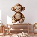 Wall Sticker Lille abe - Magnusson