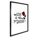Póster Love is all you need