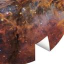Tapet cirkel James Webb Telescope - Carina Nebula - vliesetapet/selvklæbende non-woven tapet