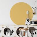 Wall Sticker cirkel sennepsgul