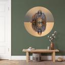 Vinilo decorativo Ardilla junto al agua - van Duijn - Redondo 