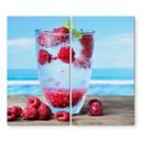 Tropical Raspberry dækplade til kogeplader