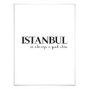 Póster Estambul