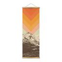 Póster de tela retro paisaje de montaña panorama - Bodart