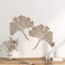 Wallsticker Gingko blade (2 dele)