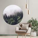 Vinilo decorativo Misty forest - Redondo