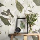 Ikke-vævet tapet, blomstermotiv-tapet Secret Garden green