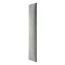 Polsterpaneel Mollis grau 90x15 cm