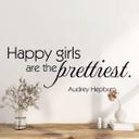 Happy girls are the prettiest