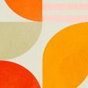 Fototapet Bré - Bauhaus Fun Pastel