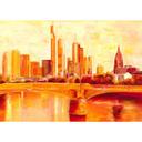 Schüßler - Skyline Frankfurt ophængeligt tapet