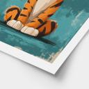 Póster para niños - Cachorro de tigre feliz - Magnusson