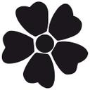 Wallsticker - Blomst