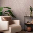 Tekstureret tapet med barklook varm grå - ikke-vævet tapet med naturlig stil