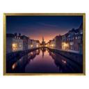 Póster García - Atardecer en Brujas