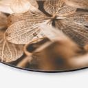 Tableau sur alu-Dibond Annie - Fleurs délicates - Rond