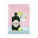 Plakat Gin og tonic-cocktail - Lizde