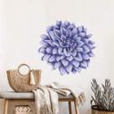 Sticker mural Dahlia violet