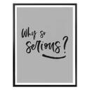 Plakat - Why so serious?