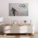 Lienzo Banksy - Olimpiadas