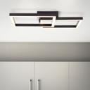 Deckenleuchte Kayla, schwarz, 9 x 50 cm, Metall Deckenlampe, dimmbar